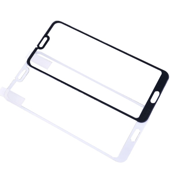 2-PACK HuTechs Carbon-Skärmskydd för Huawei P20 Lite Svart
