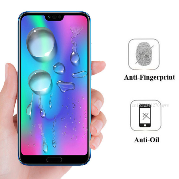 2-PACK Huawei Honor 10 näytönsuoja 2.5D HD 0.3mm Svart