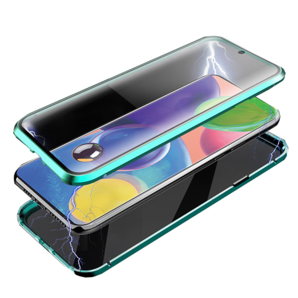 Samsung Galaxy S20 Plus - Stilig magnetisk dobbeltsidig deksel Grön