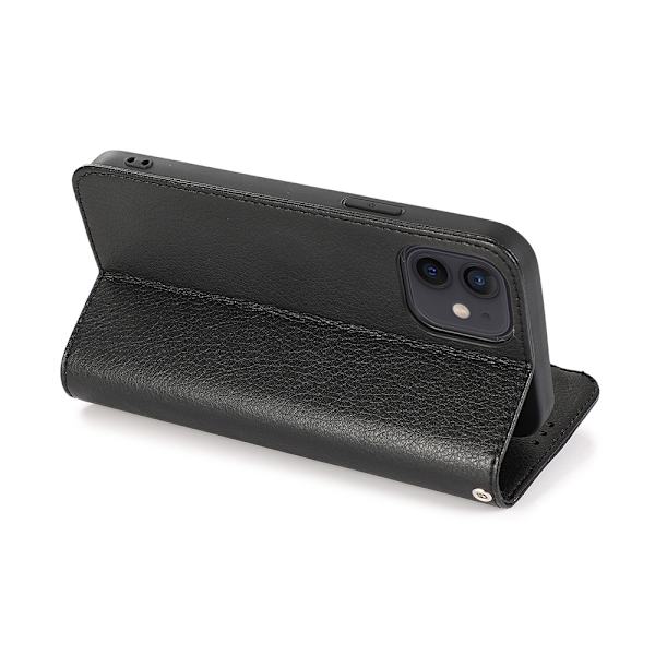 iPhone 12 Mini - Välgjort Plånboksfodral Röd