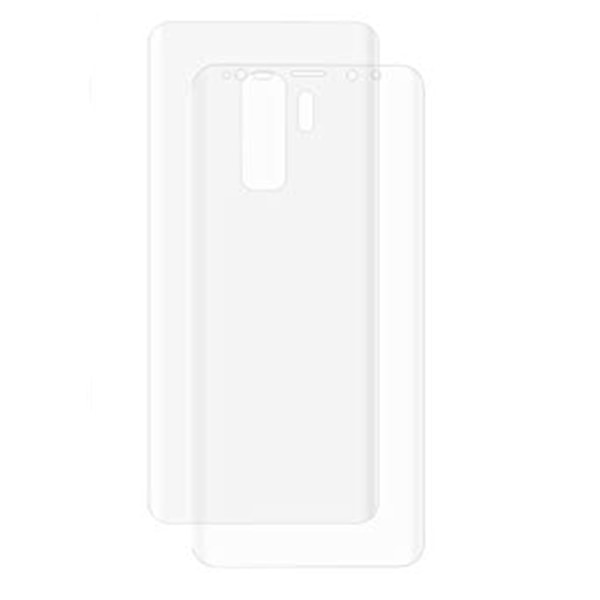 S9+ Skærmbeskytter For & Bag 9H Nano-Soft HD-Clear Transparent/Genomskinlig