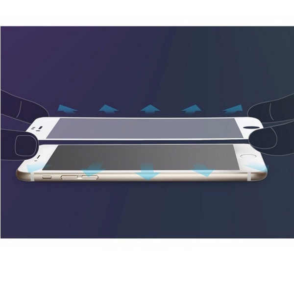 iPhone 8 10-PACK Skärmskydd 2.5D Ram 9H 0,3mm HD-Clear Vit