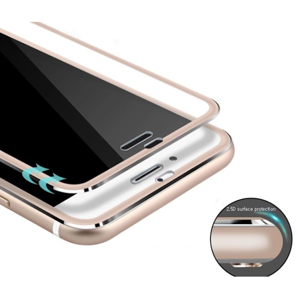 iPhone 6/6S Skärmskydd 3D med RAM Guld