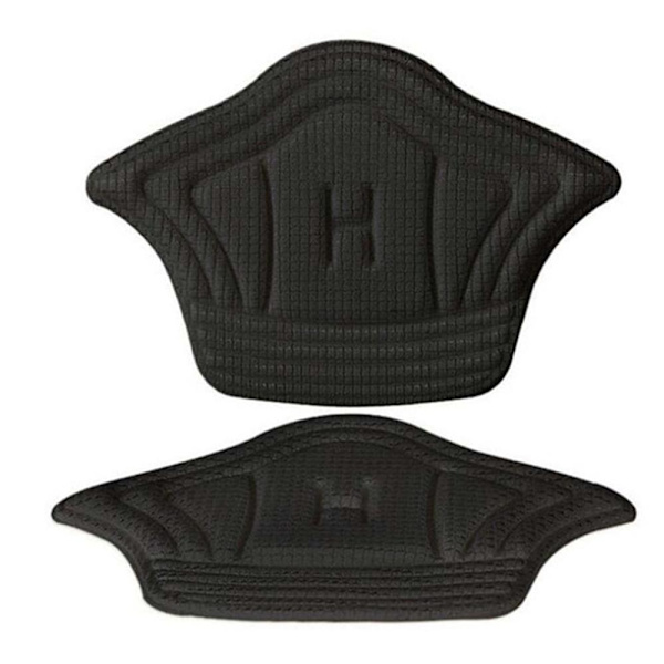 1-Par Bekväma Mjuka Hälinlägg Vit 0.5cm