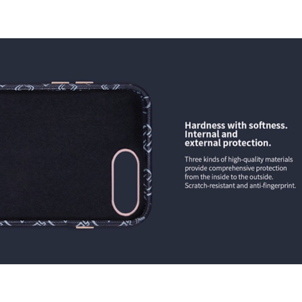 iPhone 7 PLUS - Exklusivt Praktiskt Skal från NILLKIN Ivory Ivory