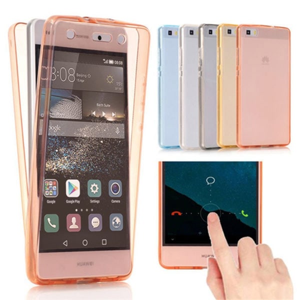 Huawei P Smart 2018 - Dobbeltsidig silikondeksel Rosa