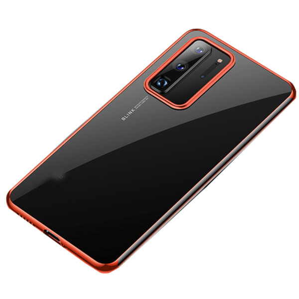Huawei P40 - Stilfuldt Silikone Cover FLOVEME Röd