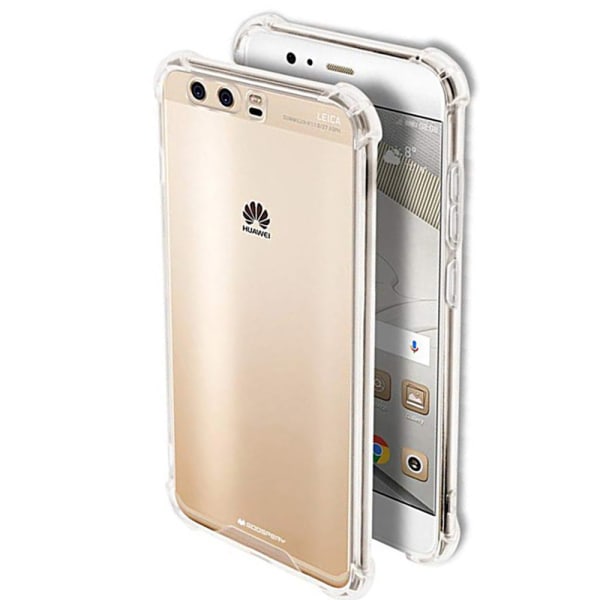 Stötdämpande Silikonskal - Huawei P10 Transparent/Genomskinlig