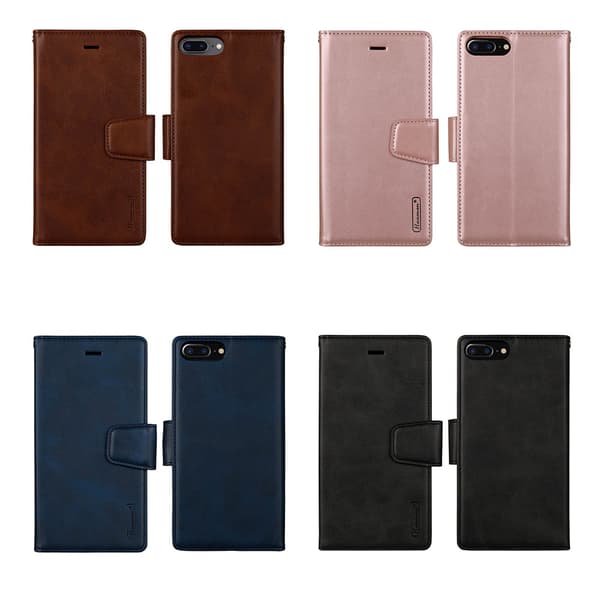 iPhone 6/6S Plus - Exklusivt Dubbelfunktion Plånboksfodral Roséguld