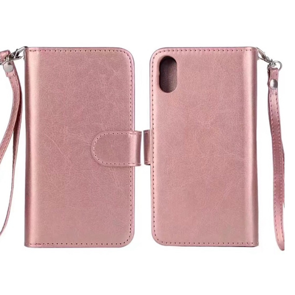 Stilrent Plånboksfodral för iPhone X/XS Rosa