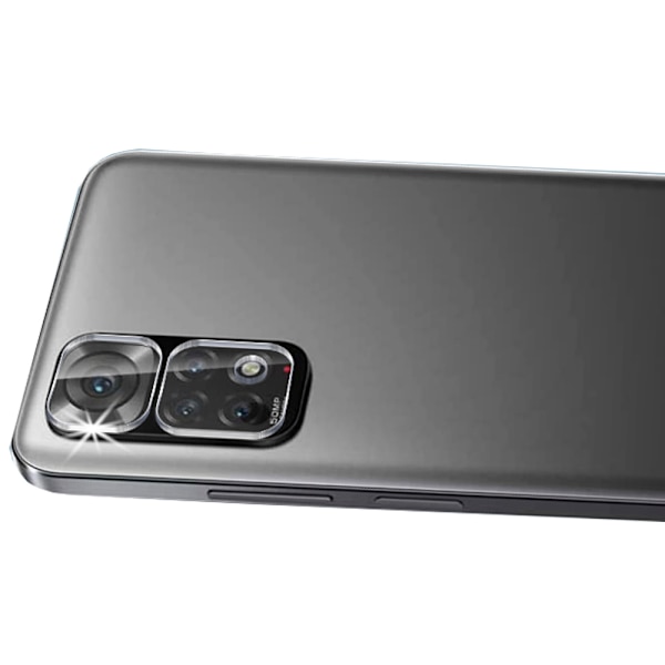 Xiaomi Redmi Note 11 Kameralinsskydd (2-pack) Transparent