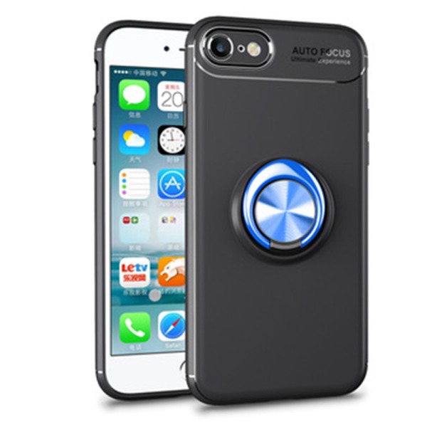 iPhone 8 - Robust Smart Cover med Ringholder Svart/Rosé