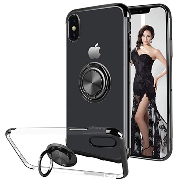 Silikonskal - iPhone X/XS Silver Silver