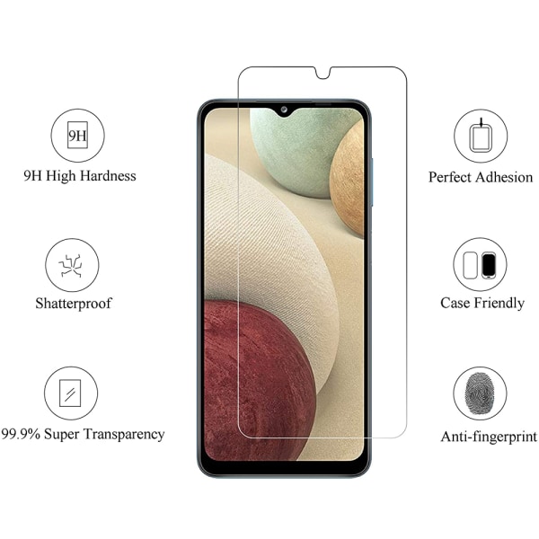 Samsung Galaxy A23 5G Härdat Glas Skärmskydd (2-pack) Transparent