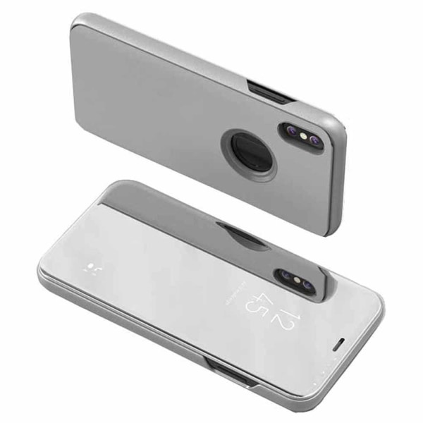 iPhone X/XS - Suojakotelo LEMAN Silver