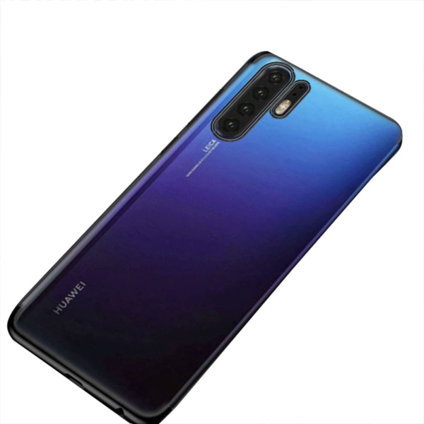 Smart Stötdämpande Silikonskal - Huawei P30 Pro Röd Röd