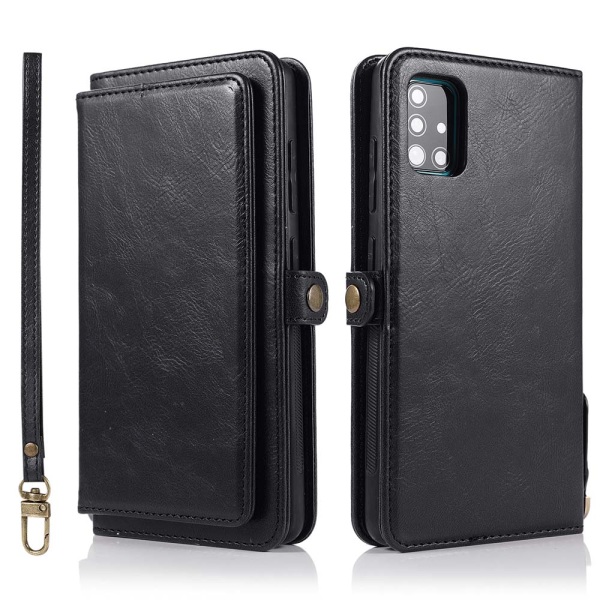 Samsung Galaxy A51 - Professional Wallet Case 2-1 Brun