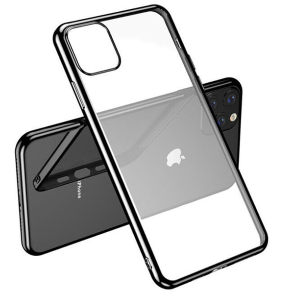 iPhone 11 Pro - Stilig effektivt silikondeksel (LEMAN) Silver