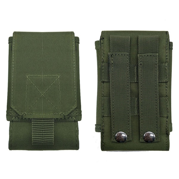 Praktisk og holdbar bæltetaske til mobiltelefoner (størrelse L/XL) Militärgrön