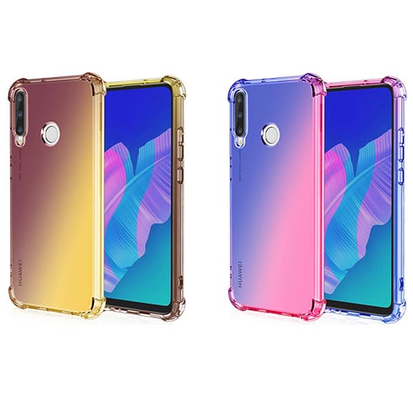 Silikonskal - Huawei P40 Lite E Blå/Rosa Blå/Rosa