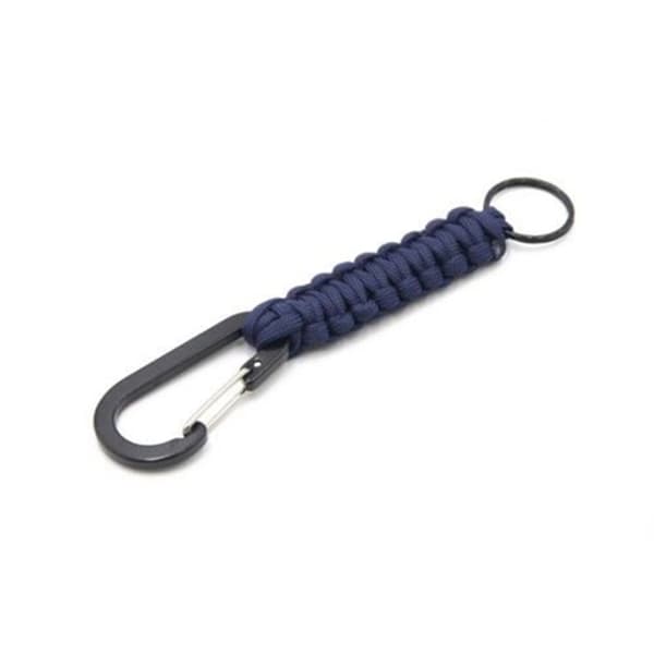 Slittåligt Paracord Överlevnads Nyckelring Militärgrön