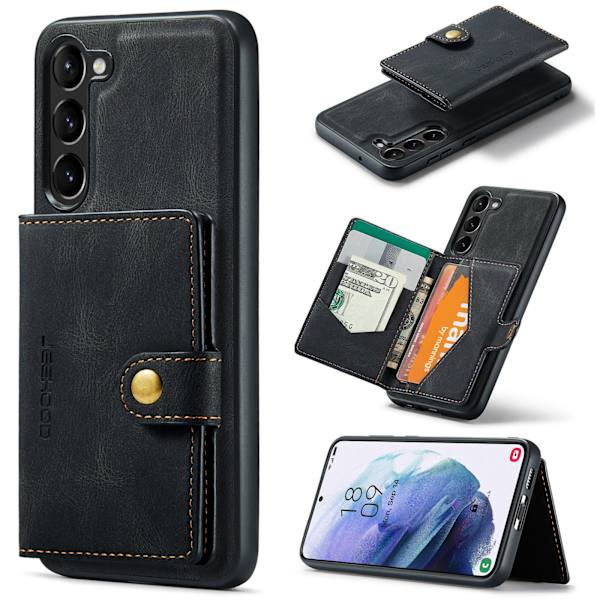 Praktiskt Skal med Korthållare - Samsung Galaxy S23 Plus Grön