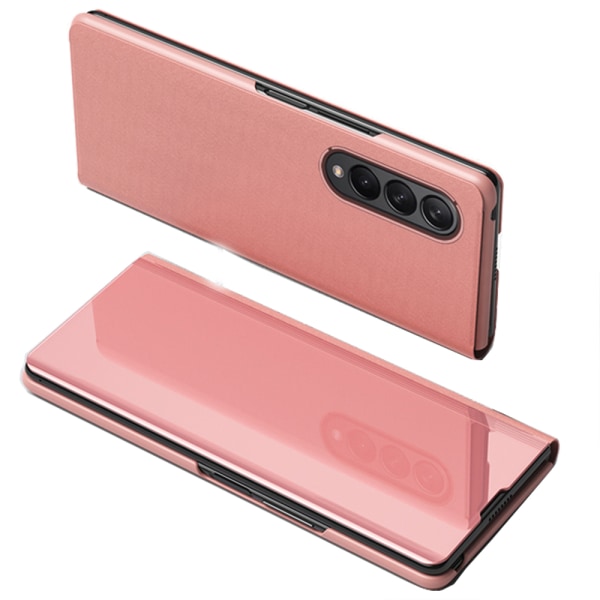 Samsung Galaxy Z Fold 4 - Exklusivt Smidigt Leman Fodral Svart