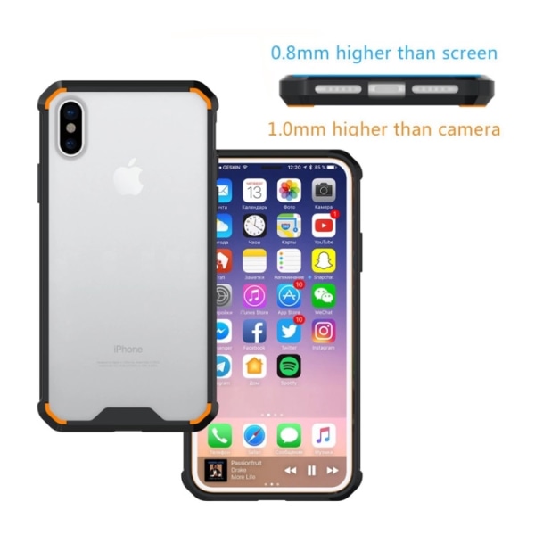 iPhone X/XS - Effektiv beskyttelse etui Svart