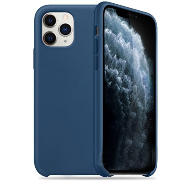 Slittåligt Silikonskal - iPhone 11 Pro Max Himmelsblå