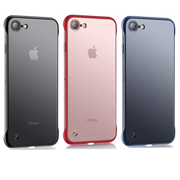 iPhone 8 - Stilig ultratynt beskyttelsesdeksel Röd