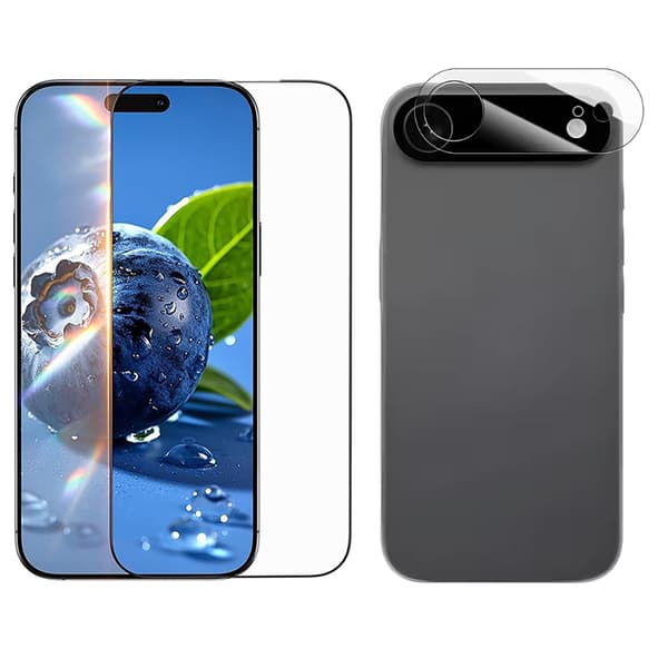 iPhone 17 Air Skyddspaket  Skärm & Kamera i Perfekt Passform