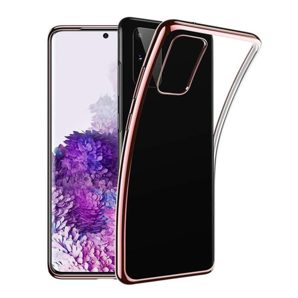 Samsung Galaxy A51 - Skyddande Silikonskal (Floveme) Roséguld