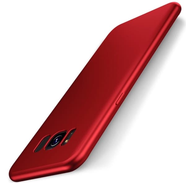 Galaxy S8 Silikon Skal Vit Vit