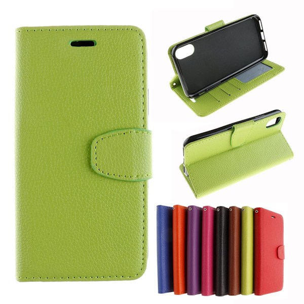 Stilrent Fodral till iPhone X/XS (Kortplatser) Svart