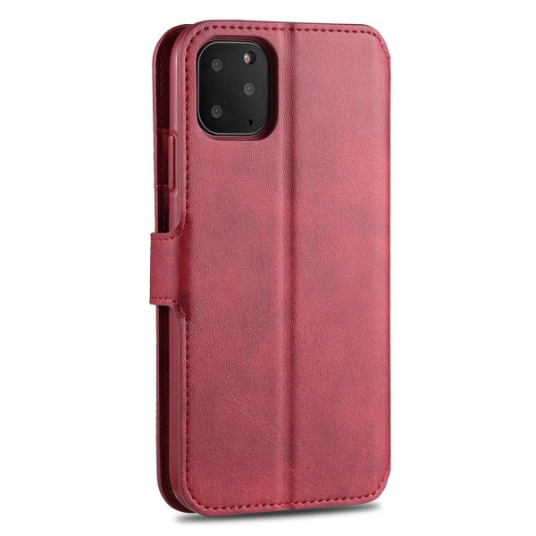 iPhone 12 Pro - Tankevækkende Effektiv AZNS Wallet Case Röd