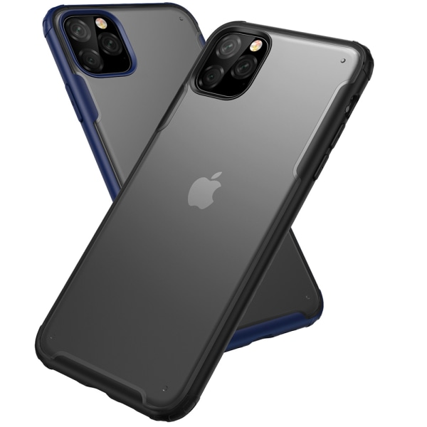 iPhone 11 Pro - Stilfuldt Hybrid Bumper WLONS Cover Blå