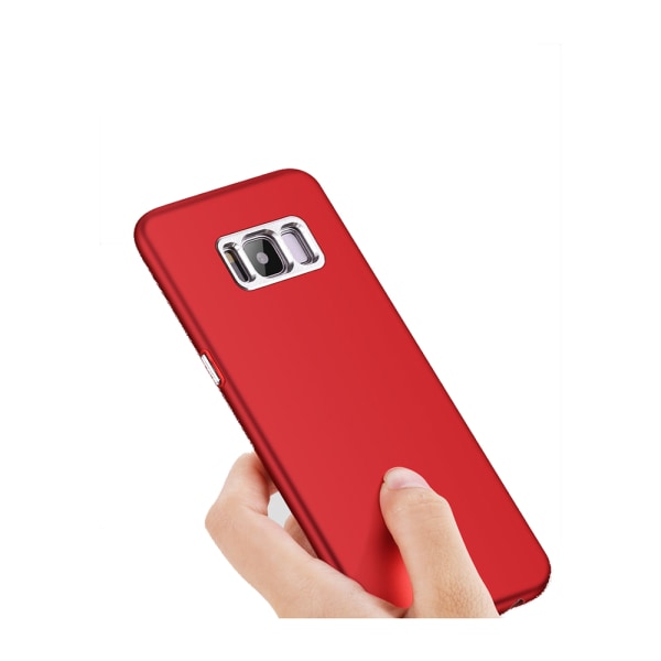 Samsung Galaxy S8 - Stilreent Skal i Oil-Cover finish Röd