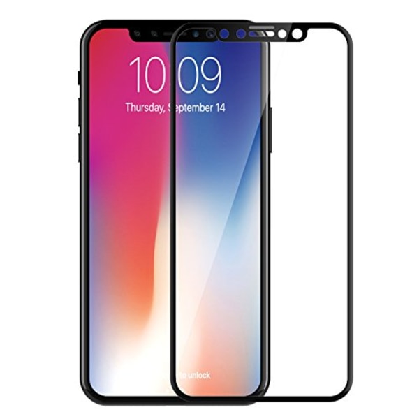 ProGuards EXXO-Skärmskydd 2-PACK (Skärmskydd) för iPhone X Genomskinlig