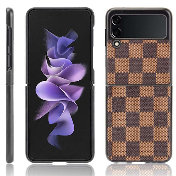 Samsung Galaxy Z Flip 3 5G - Skyddande skal från LEMAN Vit