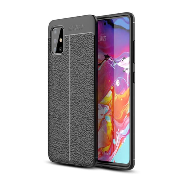 Kraftfullt Skyddsskal - Samsung Galaxy A51 Mörkblå Mörkblå