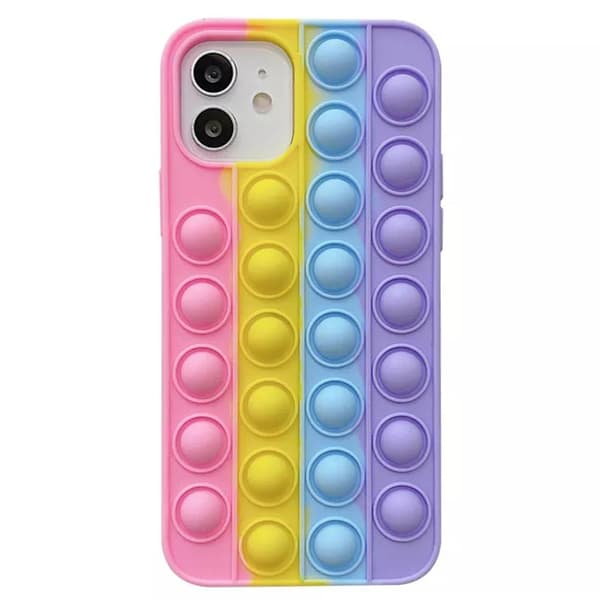 iPhone 11 - Robust Fidget Pop It Skyddsskal i Silikon Gul