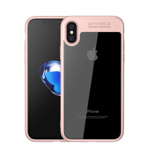 Skyddande Skal AUTO FOCUS f�r iPhone X/XS (NYHET) Rosa