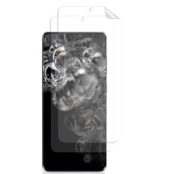 (2-PACK)  PET-Skärmskydd PET till Samsung Galaxy S21 Transparent