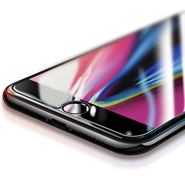iPhone 8 2-PACK Näytönsuoja 9H 0,3mm Transparent/Genomskinlig