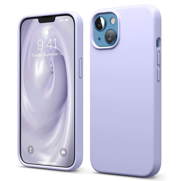 iPhone 14 - Stilfuldt beskyttende FLOVEME Cover ljusgrå