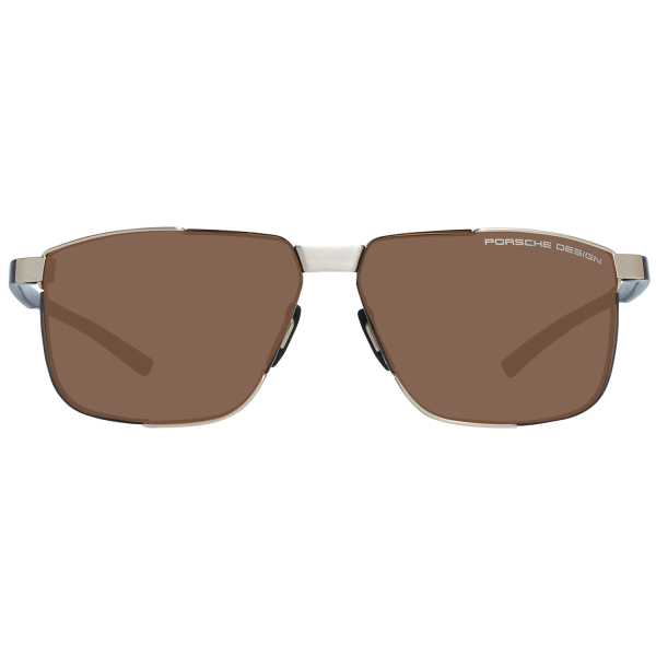 Porsche Design Solglasögon Herr P8680 B 61 Guld/Brun