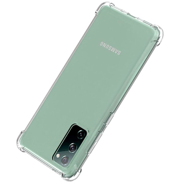 Samsung Galaxy A02S - Kraftfullt Skyddsskal (Floveme) Transparent/Genomskinlig