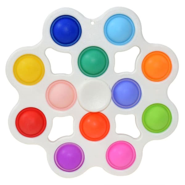 Fidget Toy / Fidget Leksak / Pop It / Simple Dimple Svart