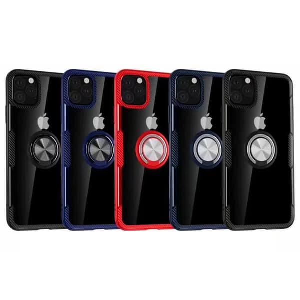 iPhone 11 - Praktiskt Smart Leman Skal Blå