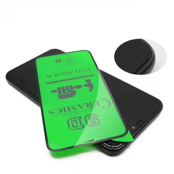 2-PAKK iPhone 12 Pro Max Keramisk skjermbeskytter HD 0,3 mm Transparent/Genomskinlig